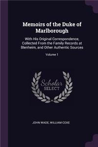 Memoirs of the Duke of Marlborough