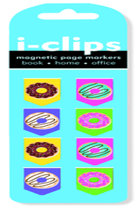 Donuts I-Clip Magnetic Page Markers