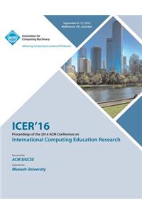 ICER 16 2016 International Computing Education Research Conference