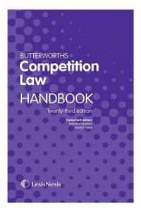 Butterworths Competition Law Handbook