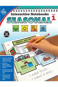 Interactive Notebooks Seasonal, Grade 1