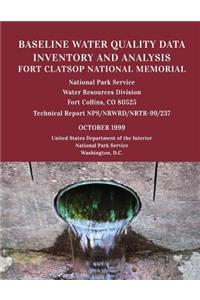 Baseline Water Quality Data Inventory and Analysis