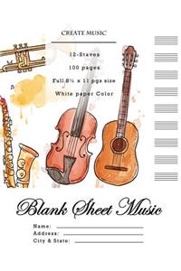 Blank Sheet Music