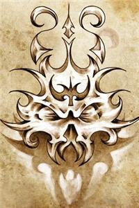 Infernal Mask Blank Book