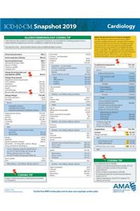 ICD-10-CM 2019 Snapshot Coding Card: Cardiology