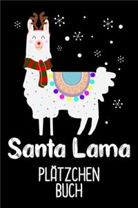 Santa Lama Plätzchen Buch