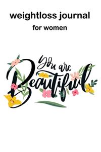 weight loss journal and planner