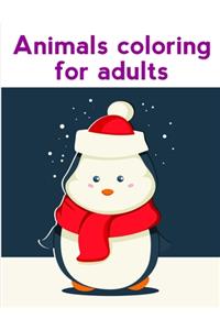 Animals Coloring For Adults