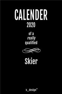 Calendar 2020 for Skiers / Skier