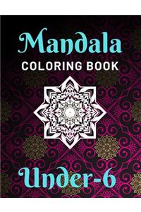 Mandala Coloring Book Under - 6