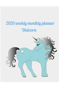 2020 Weekly and Monthly Planner