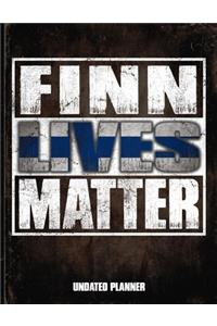 Finn Lives Matter Undated Planner