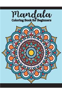 Mandala Coloring Book for Beginners