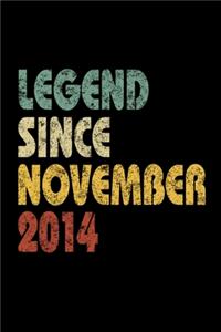 Legend Since November 2014