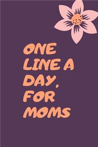 one line a day for moms