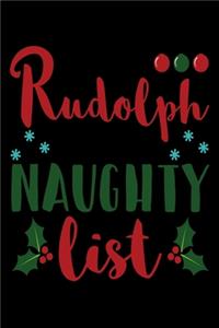 Hoping Rudolph Eats the Naughty Llist