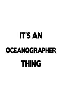 It's An Oceanographer Thing