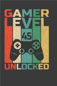 Gamer Level 45 Unlocked