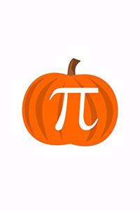 Fun Math Pumpkin Pie Pi Pun Notebook