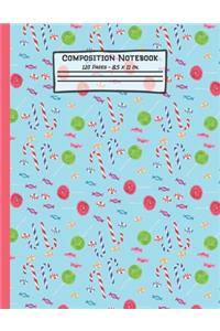 Candy Composition Notebook