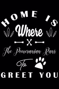 Home is where the Pomeranian to Greet you