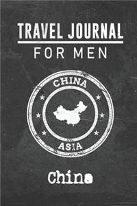 Travel Journal for Men China