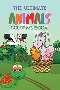 The Ultimate Animals Coloring Book