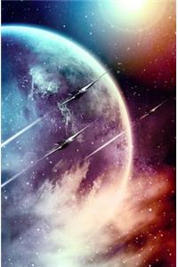 Spaceships Sci Fi Battle: Dotted Grid Journal