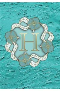 H Monogram Notebook