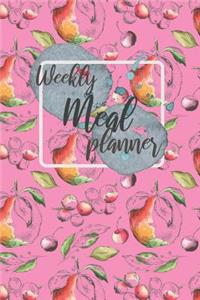 Weekly Meal Planner: Food Journal & Meal Plan Template - 52 Weeks Records & Budget Control