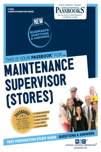 Maintenance Supervisor (Stores) (C-4525)