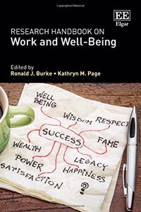 Research Handbook on Work and Well-Being