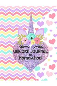 Unicorn Journal for Homeschool