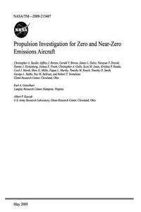 Propulsion Investigation for Zero and Near-Zero Emissions Aircraft