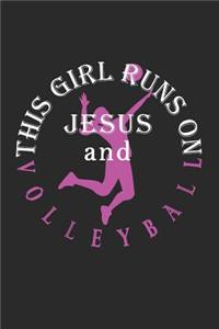 This Girl Runs on Jesus and Volleyball