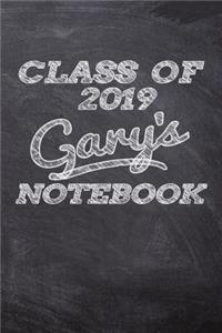 Class of 2019 Gary's Notebook