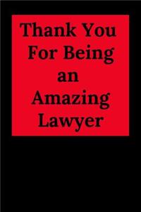 Thank You for Being an Amazing Lawyer