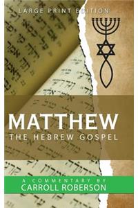 Matthew the Hebrew Gospel