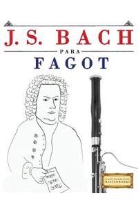 J. S. Bach Para Fagot