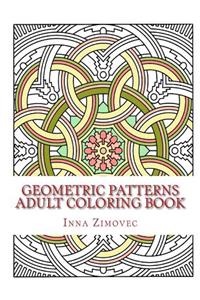 Geometric Patterns Adult Coloring Book