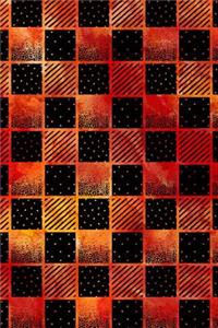 Journal Notebook Squares and Dots Pattern 5