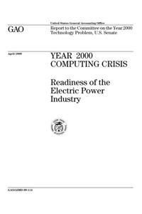 Year 2000 Computing Crisis: Readiness of the Electric Power Industry