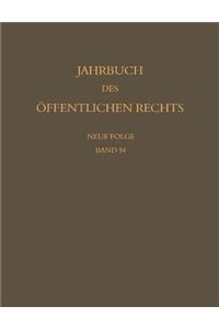 Jahrbuch des offentlichen Rechts der Gegenwart. Neue Folge