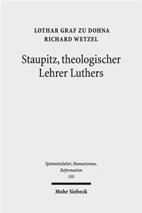 Staupitz, theologischer Lehrer Luthers