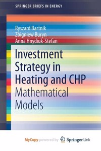 Investment Strategy in Heating and CHP