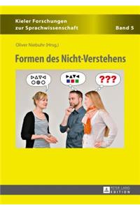 Formen Des Nicht-Verstehens