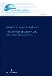 The Concept of Modern Law