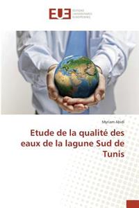 Etude de la Qualité Des Eaux de la Lagune Sud de Tunis