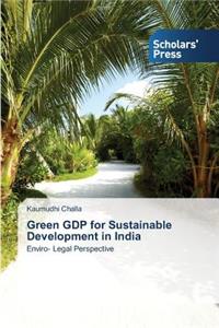 Green GDP for Sustainable Development in India