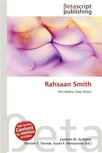 Rahsaan Smith